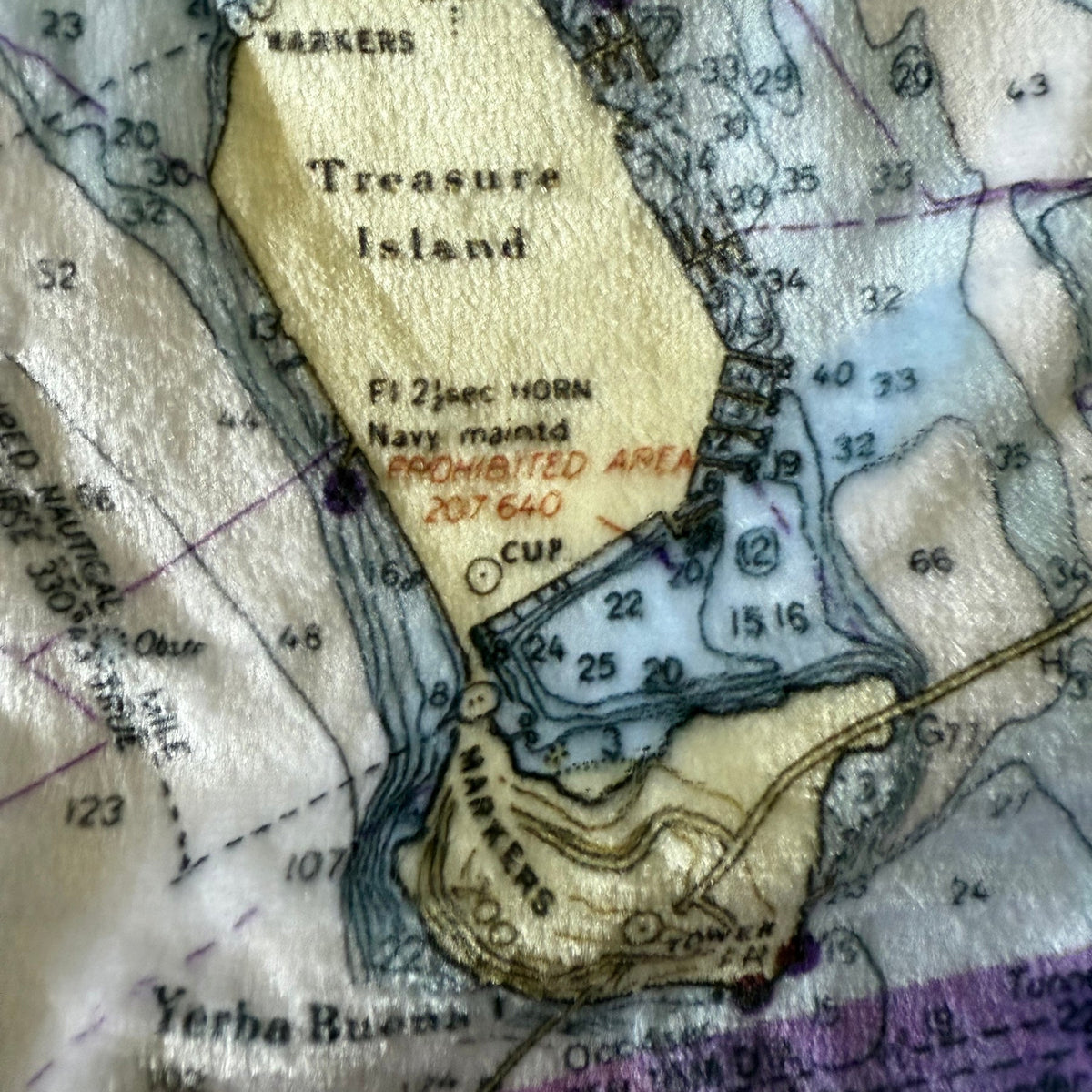 San Francisco, CA Map Blanket - Maritime Tribes USABlanket