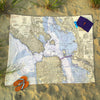 San Francisco, CA Map Blanket - Maritime Tribes USABlanket