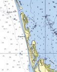 Sanibel Island, FL Nautical Chart Blanket - Maritime Tribes USABlanket