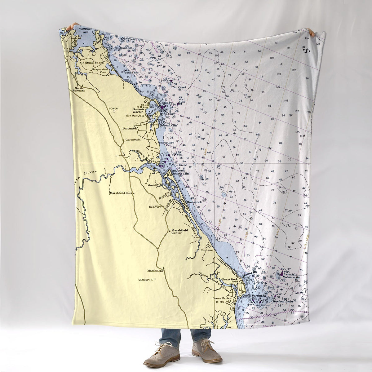 Scituate Sound to Rexhame Blanket - Maritime Tribes USABlanket