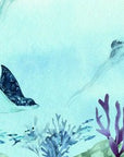 Sea Creatures Scarf - Maritime Tribes USAScarf