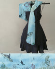 Sea Creatures Scarf - Maritime Tribes USAScarf