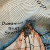 Seattle, WA Puget Sound, Vintage Map Scarf - Maritime Tribes USAScarf