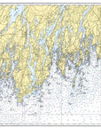 Sebasco, Maine Chart Placemat - Maritime Tribes USALaminated Placemat