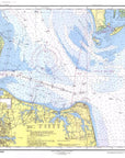 Southern Chesapeake Bay Chart Placemat - Maritime Tribes USALaminated Placemat