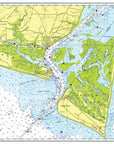 Southport, North Carolina Chart Placemat - Maritime Tribes USALaminated Placemat