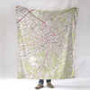 Spartanburg Modern Topo Blanket - Maritime Tribes USABlanket