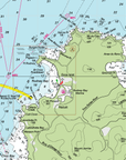 St Lucia, Caribbean, Nautical Chart Quick-Dry Towel - Maritime Tribes USA