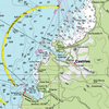 St Lucia, Caribbean, Nautical Chart Quick-Dry Towel - Maritime Tribes USA