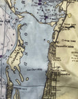 St. Pete Beach, Clearwater, FL Nautical Chart Scarf - Maritime Tribes USAScarf