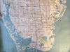Tampa / Clearwater Sea Glass Style Map Quick Dry Towel - Maritime Tribes USATowel