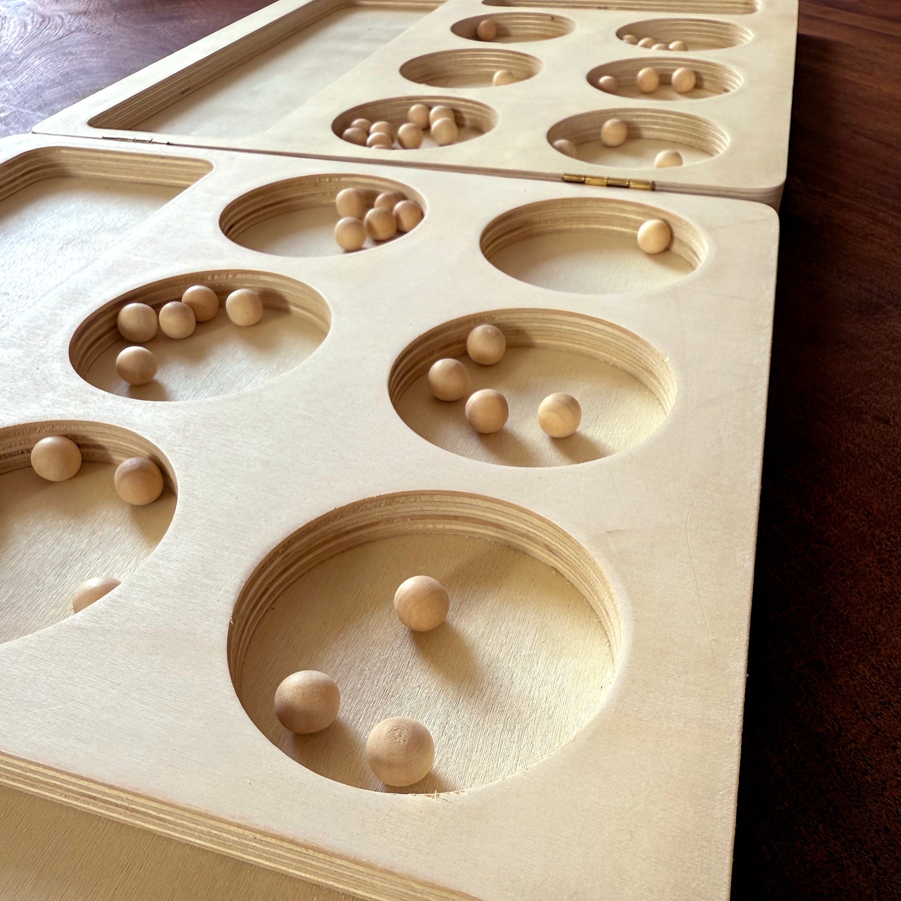 Tic Tac Toe & Mancala - 2 Games in ONE wholesale - Maritime Tribes USA
