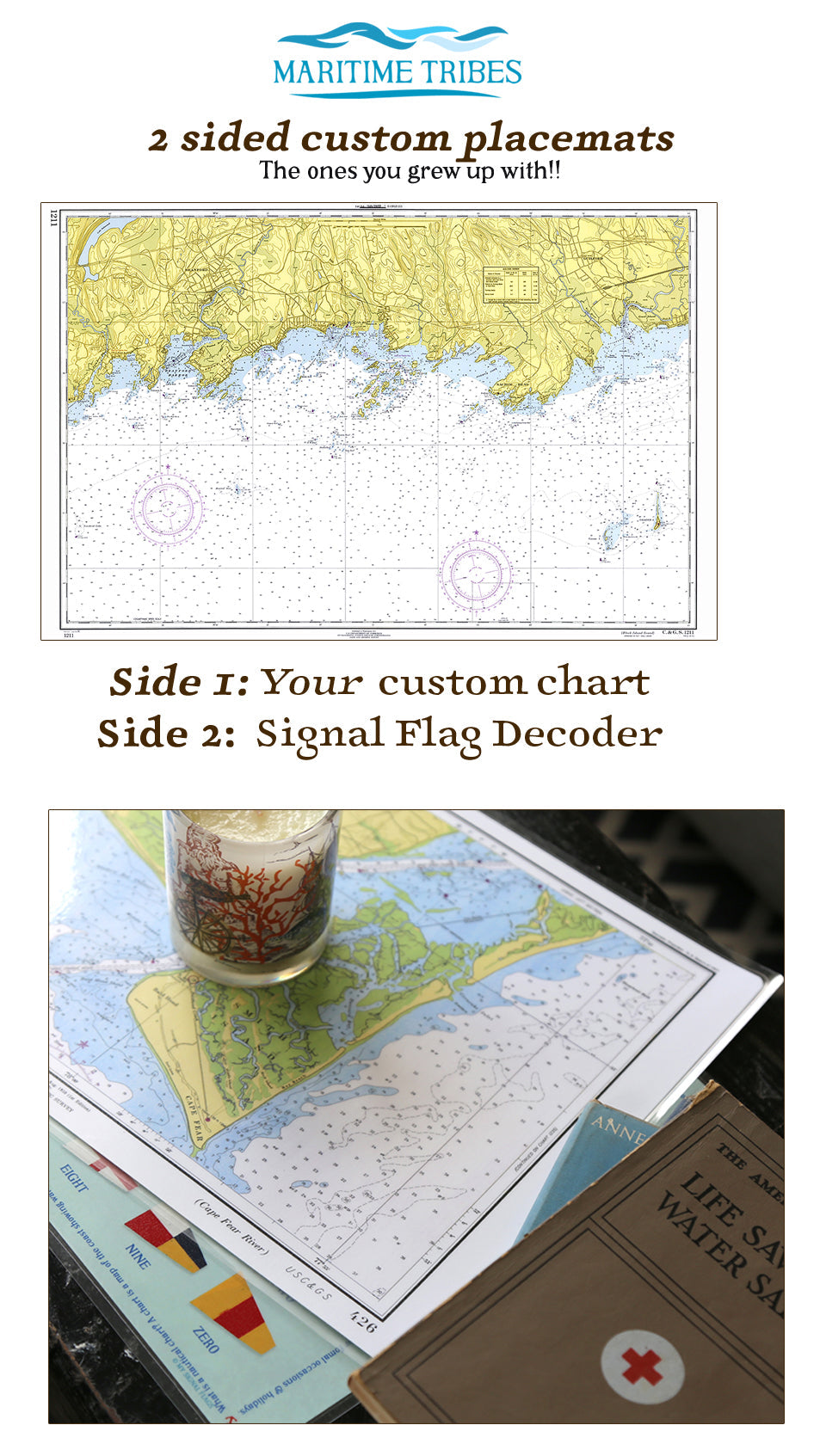 Nautical Chart Placemat