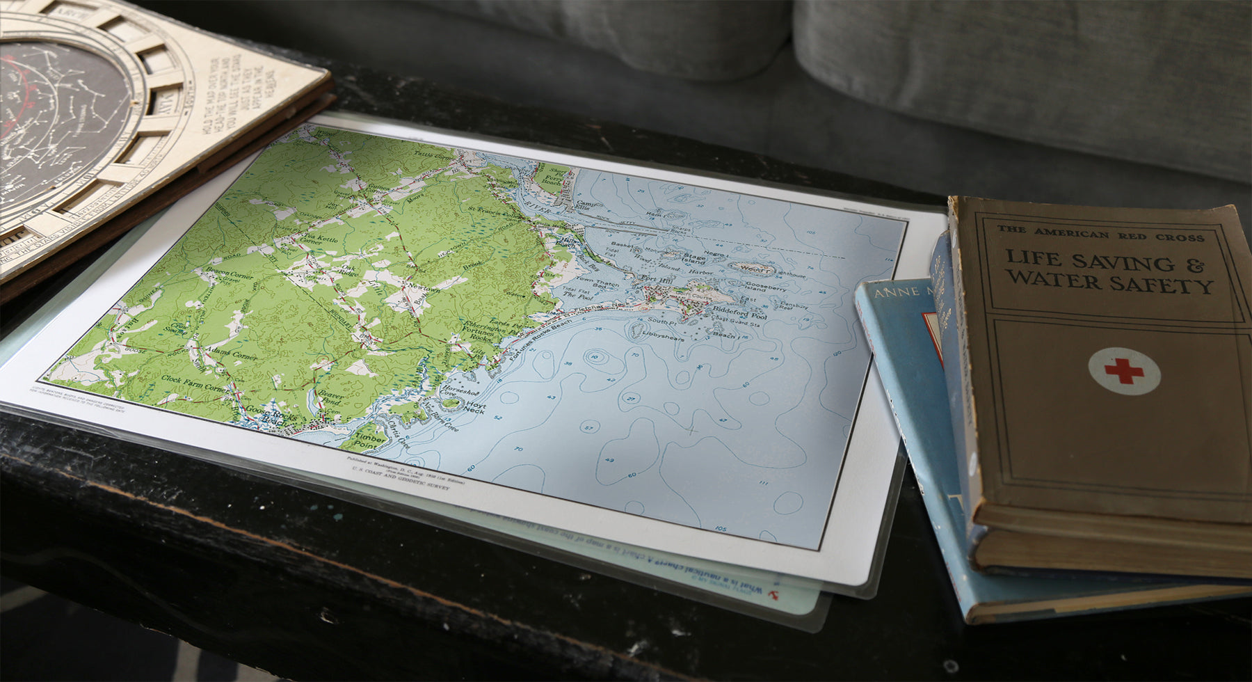 Nautical Chart Placemat