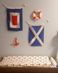 U.S. Yacht Ensign Flag - 10" x 15" - Maritime Tribes USASignal Flag