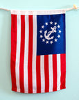 U.S. Yacht Ensign Flag - 10" x 15" - Maritime Tribes USASignal Flag