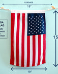 USA / American Flag – Patriotic Maritime Flag - Maritime Tribes USASignal Flag