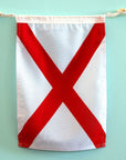 V (Victor) Nautical Signal Flag – Traditional Maritime Code Flag - Maritime Tribes USASignal Flag