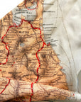 Vintage Map of Japan, c. 1905 Scarf - Maritime Tribes USAScarf