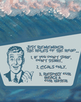 Vintage Surf Poster - 22" x 28" - Customized to your town - Maritime Tribes USA