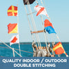 W (Whiskey) Nautical Signal Flag – Traditional Maritime Code Flag - Maritime Tribes USASignal Flag