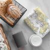 Washcloth - Wholesale -  Side A: Cotton Terry. Side B: Fleecy Map