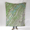 Watts Bar Lake with Athens, TN Blanket - Maritime Tribes USABlanket