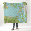 Whidbey Island & Fidalgo island Blanket - Maritime Tribes USABlanket