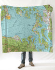 Whidbey Island & Fidalgo island Blanket - Maritime Tribes USABlanket