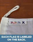 X (X-ray) Nautical Signal Flag – Traditional Maritime Code Flag - Maritime Tribes USASignal Flag