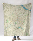 York, PA Charted Territory Blanket - Maritime Tribes USABlanket