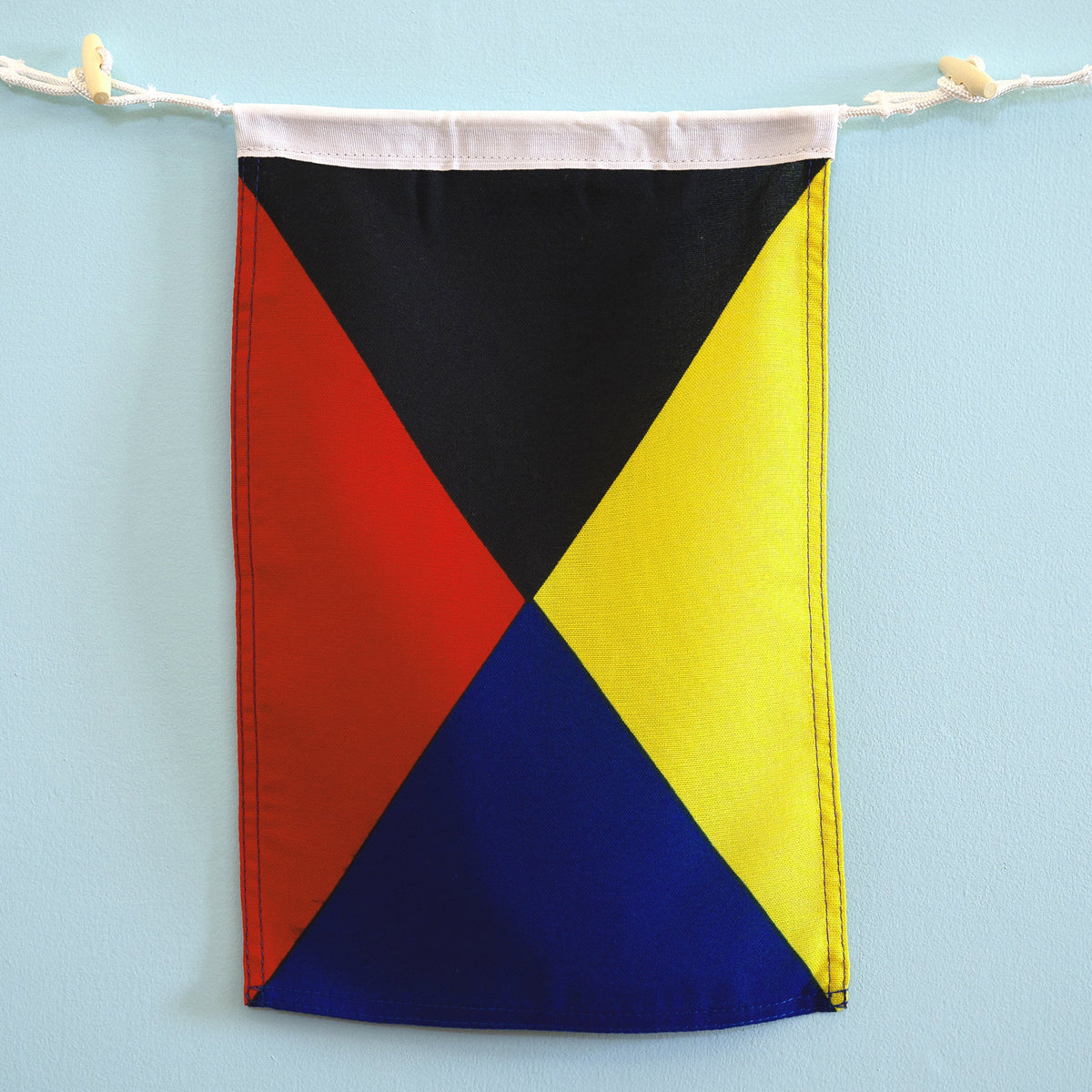 Z (Zulu) Nautical Signal Flag – Traditional Maritime Code Flag - Maritime Tribes USASignal Flag