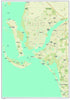 Sanibel - Estero Florida Modern Wave Scroll