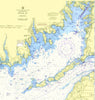 Buzzards Bay (including Cutty!) Nautical Chart Shower Curtain
