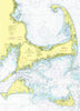 Cape Cod & The Islands Vintage Nautical Chart Scroll