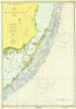 Key Largo Chart c. 1970 Scroll