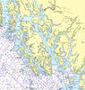 Ketchikan, AK w/ Prince of Wales Island Nautical Chart Shower Curtain