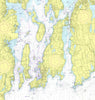 Newport, RI / Narragansett Bay - Chart Shower Curtain