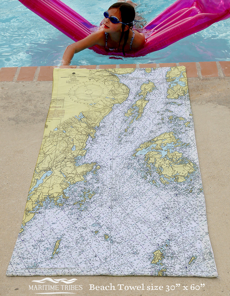 Penobscot Bay Nautical Chart