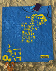 Ann Arbor Campus Map Blanket