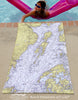 Islesboro, Maine Quick Dry Towel