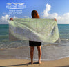 Danbury to Hayward, WI Topo Map Quick Dry Towel