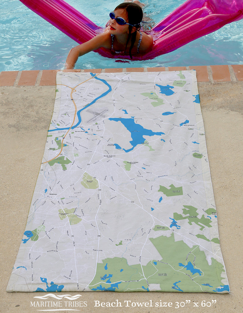 North Andover MA Hometown Map