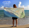 Newport Beach CA Charted Territory Quick Dry Towel
