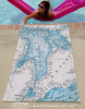 Kincardine, Ontario - Lake Huron Antique Quick Dry Towel