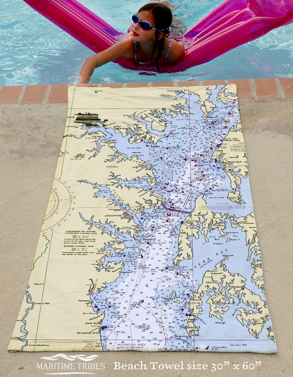 Annapolis Quick Dry Towel - Maritime Tribes USATowel