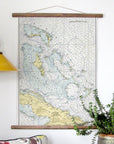 Bahamas Chart Scroll - Maritime Tribes USAScroll