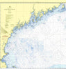 Bay of Fundy Chart (Coast of Maine) Shower Curtain - Maritime Tribes USAShower Curtain