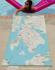 Bristol, Warren Modern Wave Quick Dry Towel - Maritime Tribes USATowel
