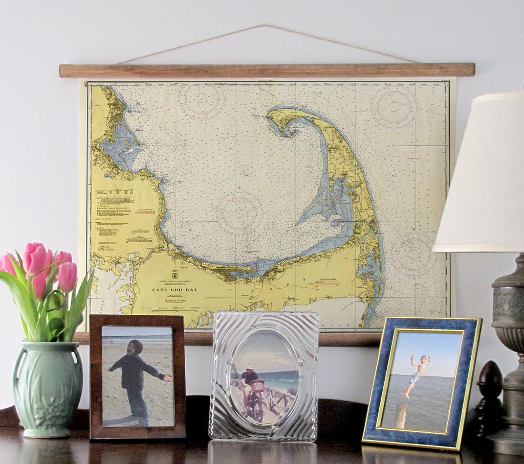 Cape Cod Chart Scroll - Maritime Tribes USAScroll